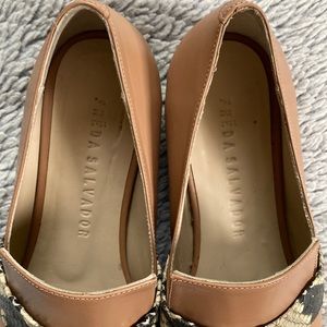 Freda Salvador tan loafers